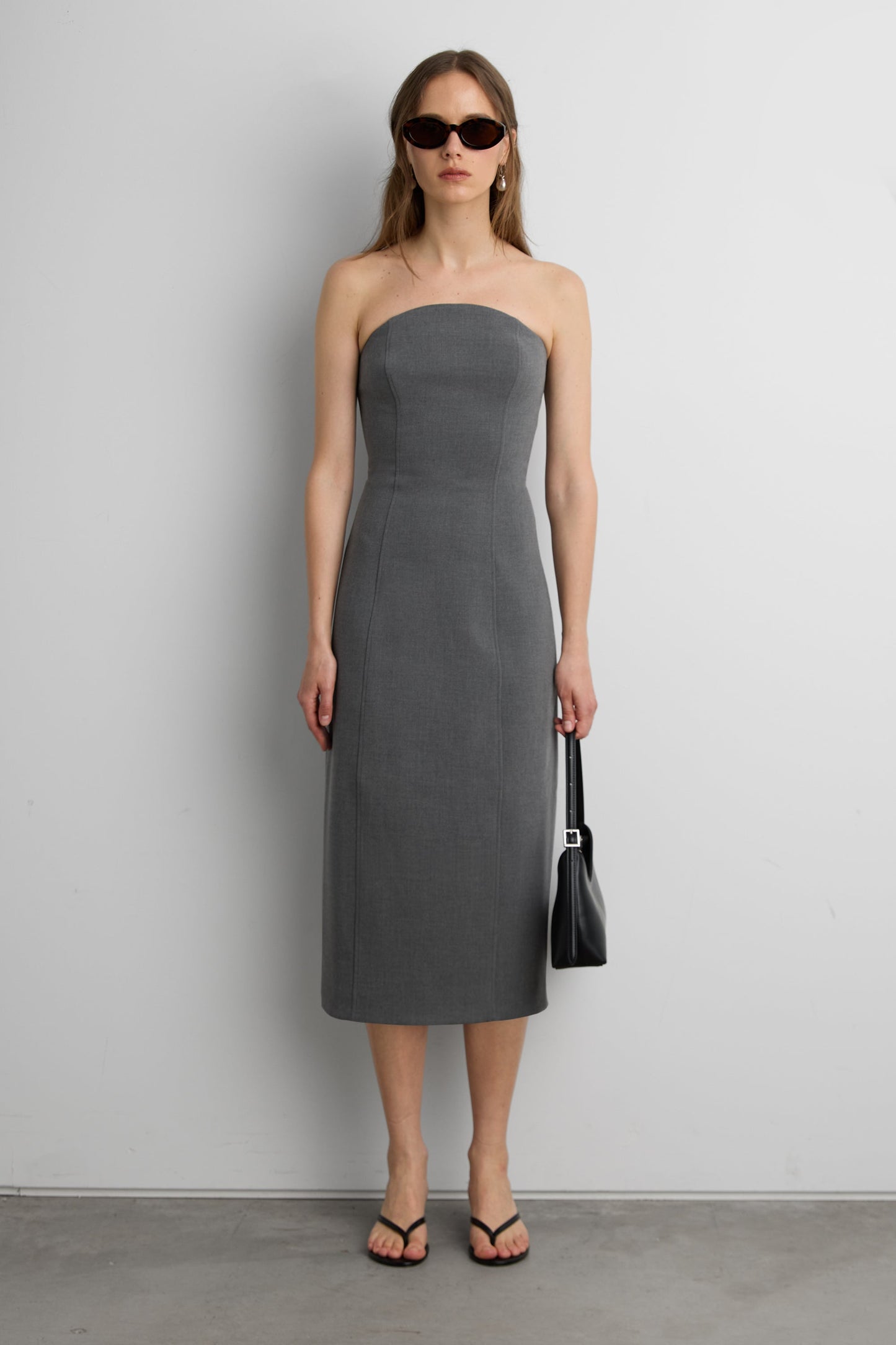 BARREL TUBE TOP DRESS