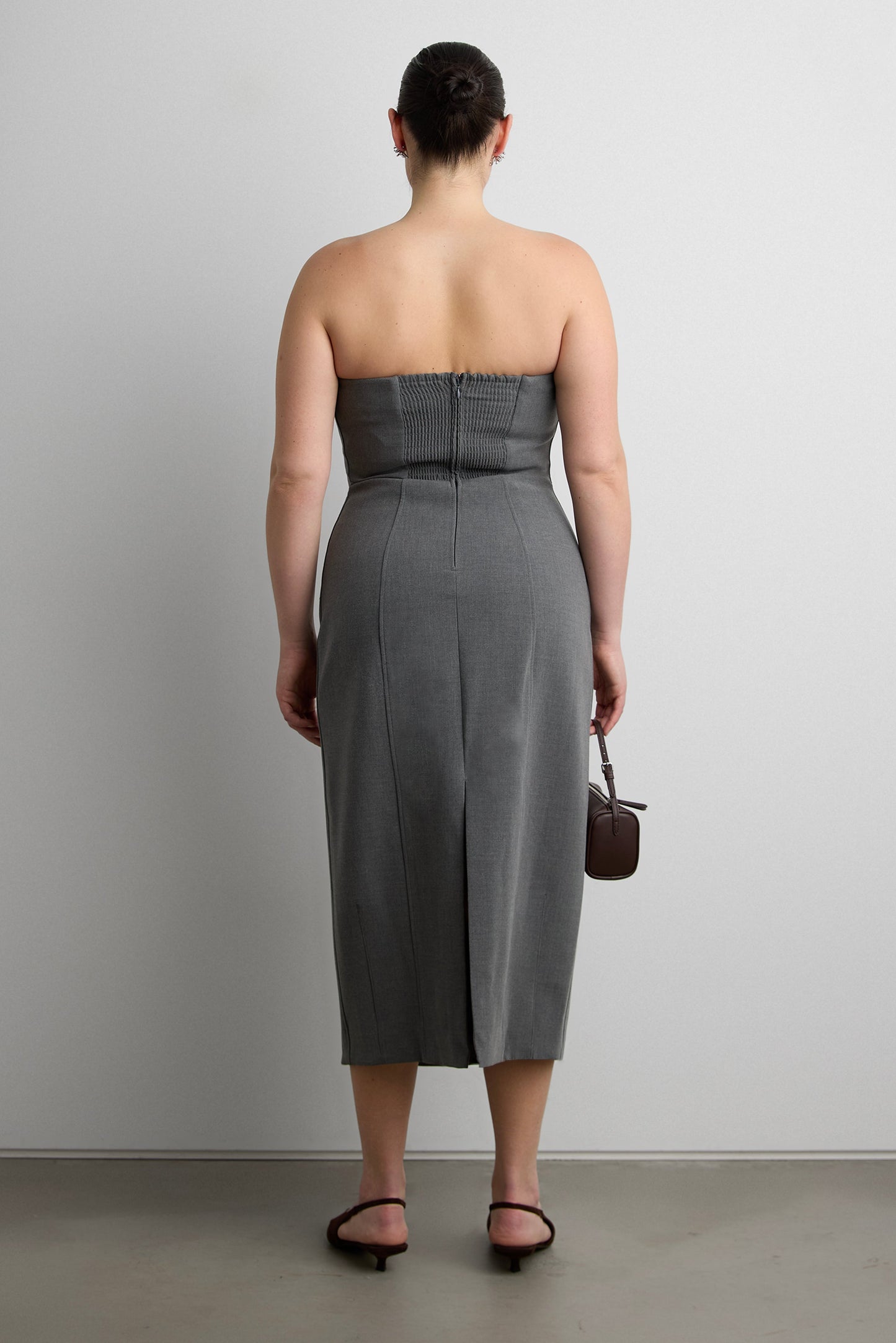BARREL TUBE TOP DRESS