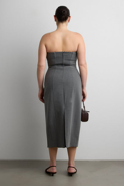 BARREL TUBE TOP DRESS