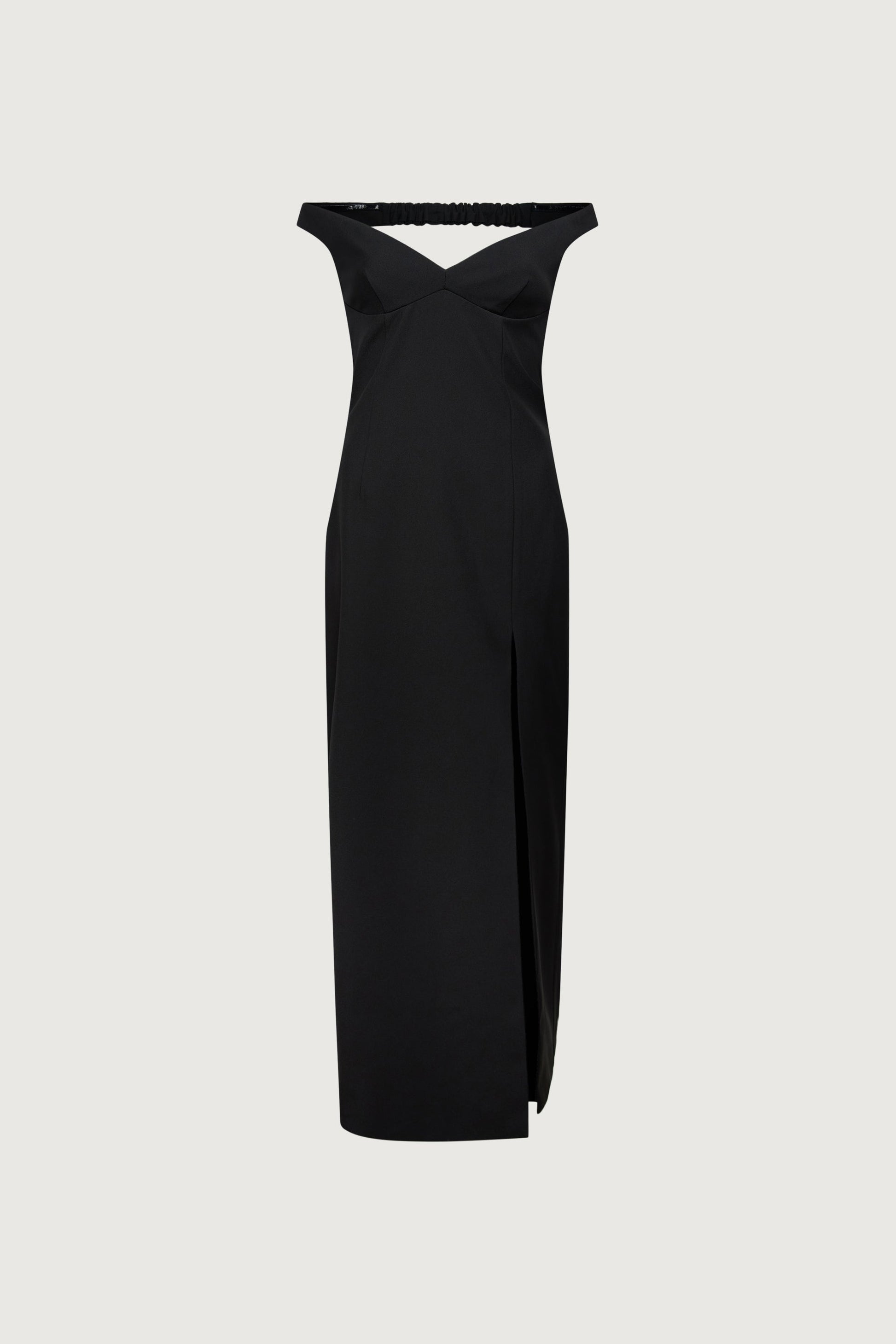 SWEETHEART OFF THE SHOULDER MIDI DRESS