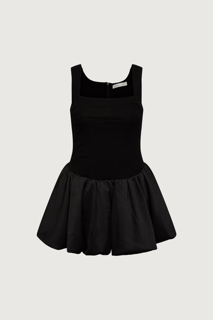 BUBBLE SQUARE MINI DRESS