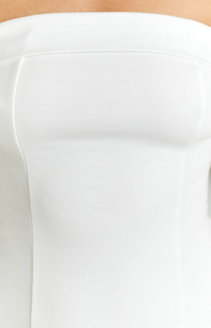 Carminia White Mini Dress