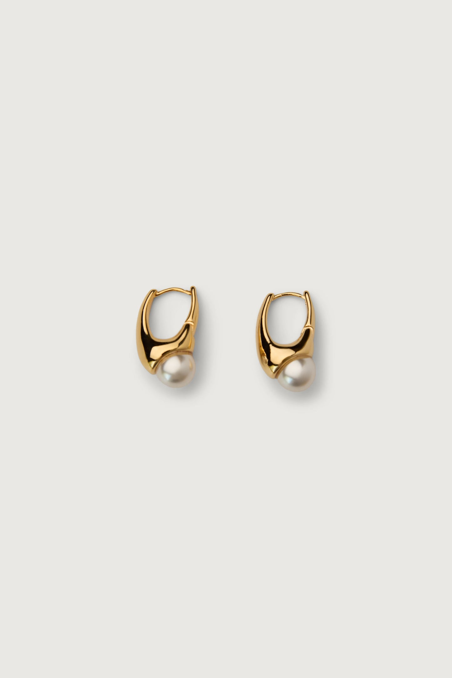 CONTRAST PENDANT EARRING