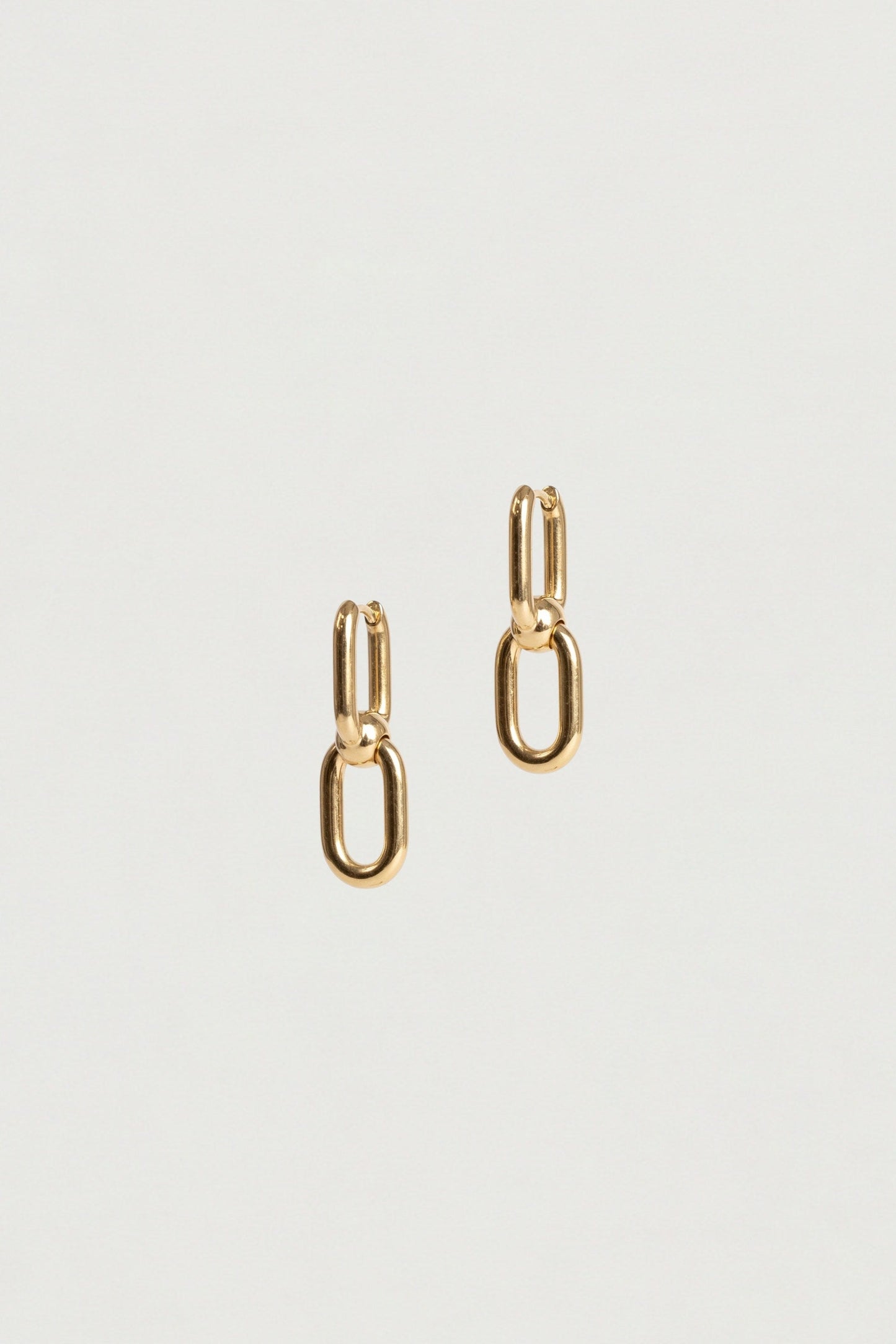 DOUBLE LINK EARRINGS