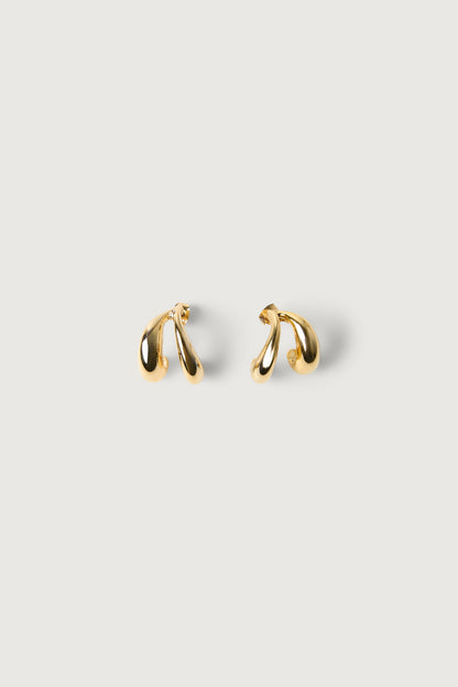 LAYERED HOOP EARRINGS