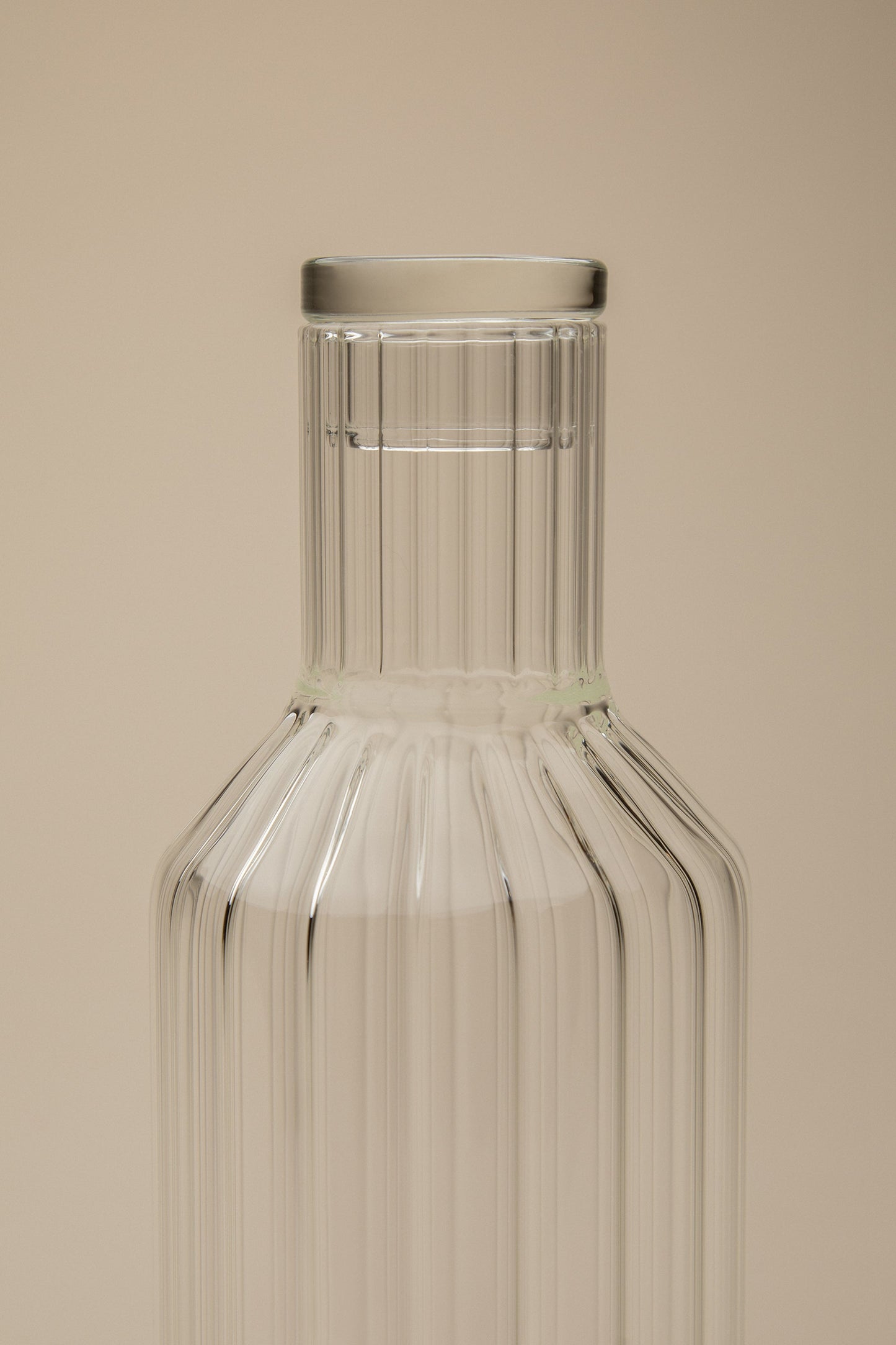 FLUTED CARAFE