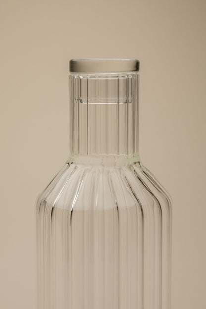 FLUTED CARAFE