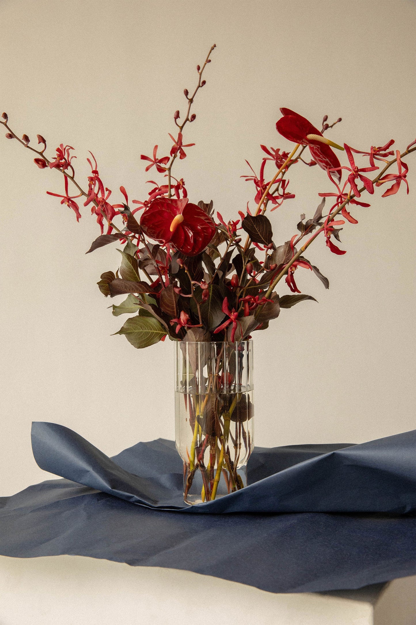 FLUTED VASE