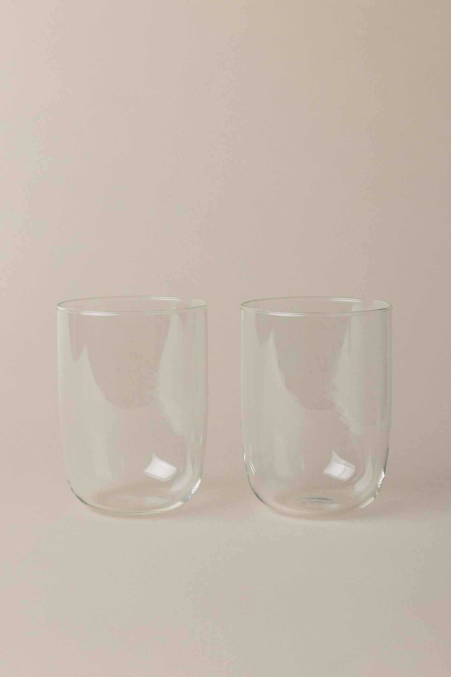 STACKABLE COOLER GLASSES, SET OF 2