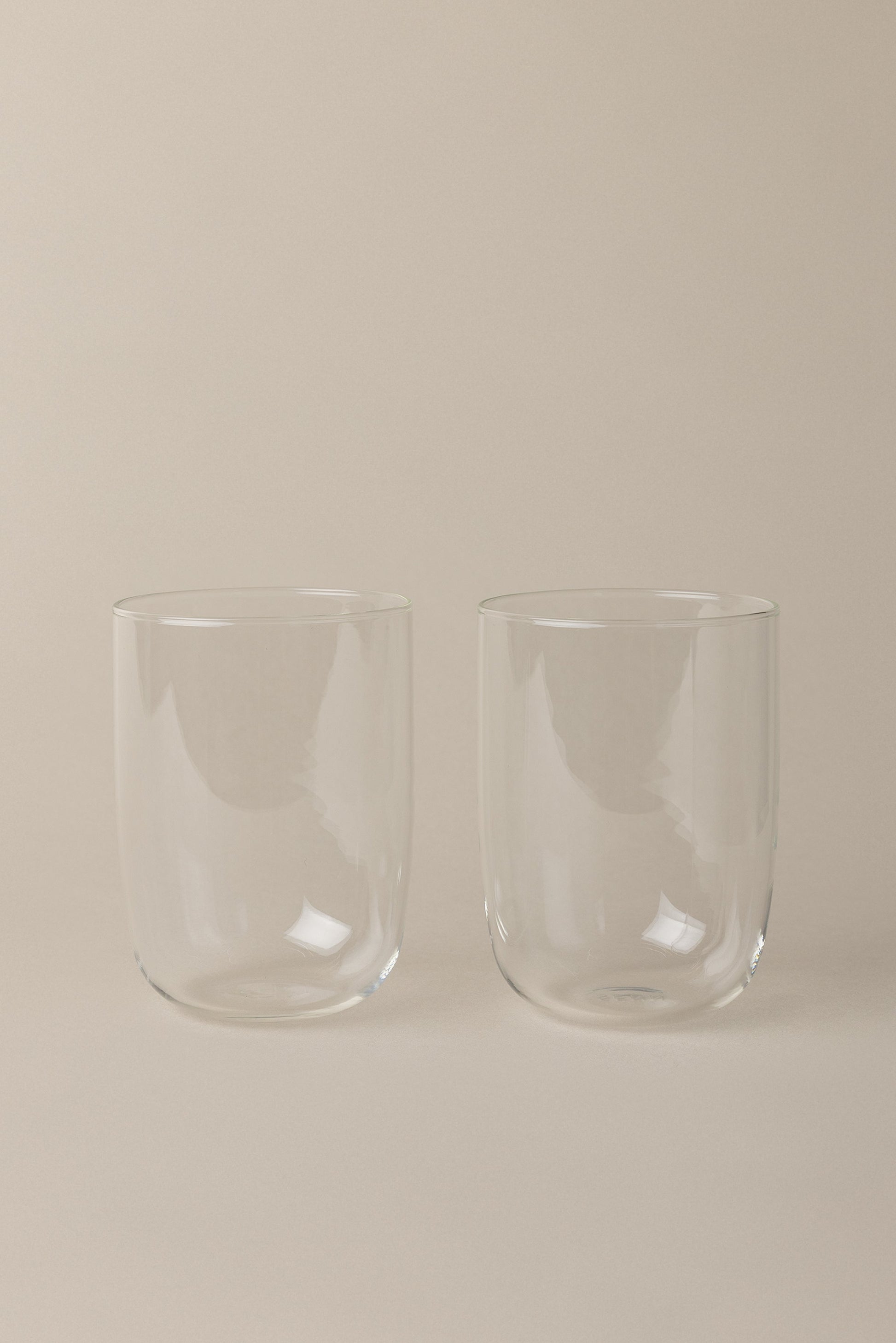 STACKABLE COOLER GLASSES, SET OF 2