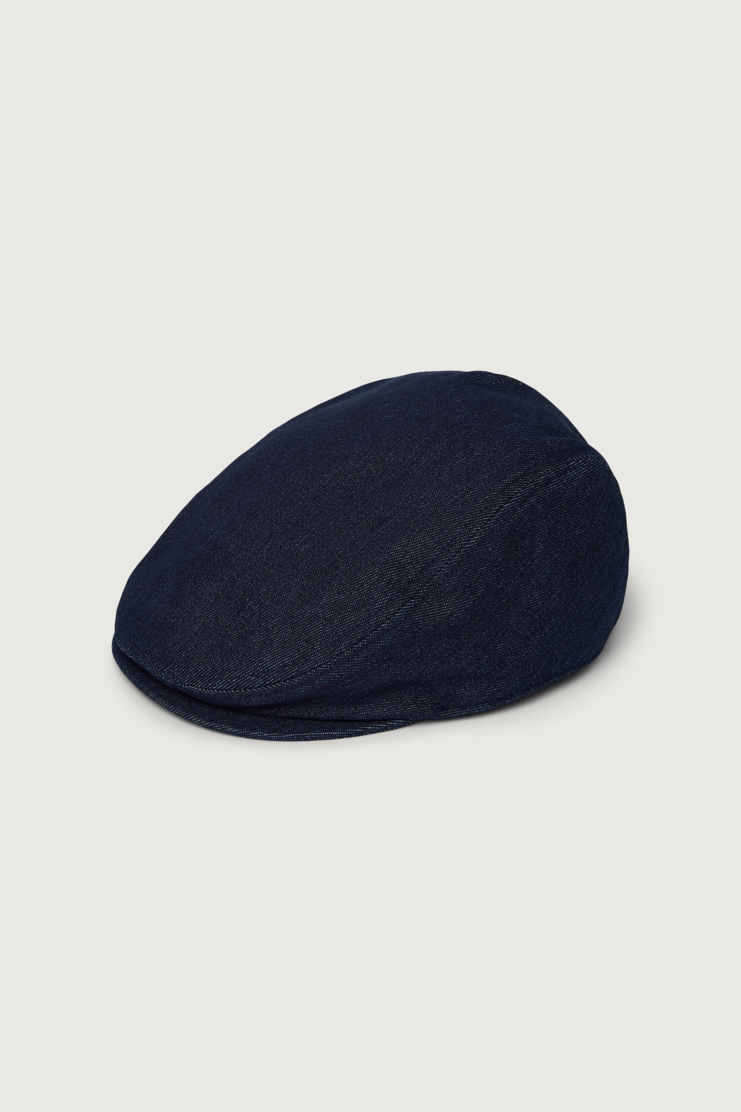 DENIM FLAT CAP