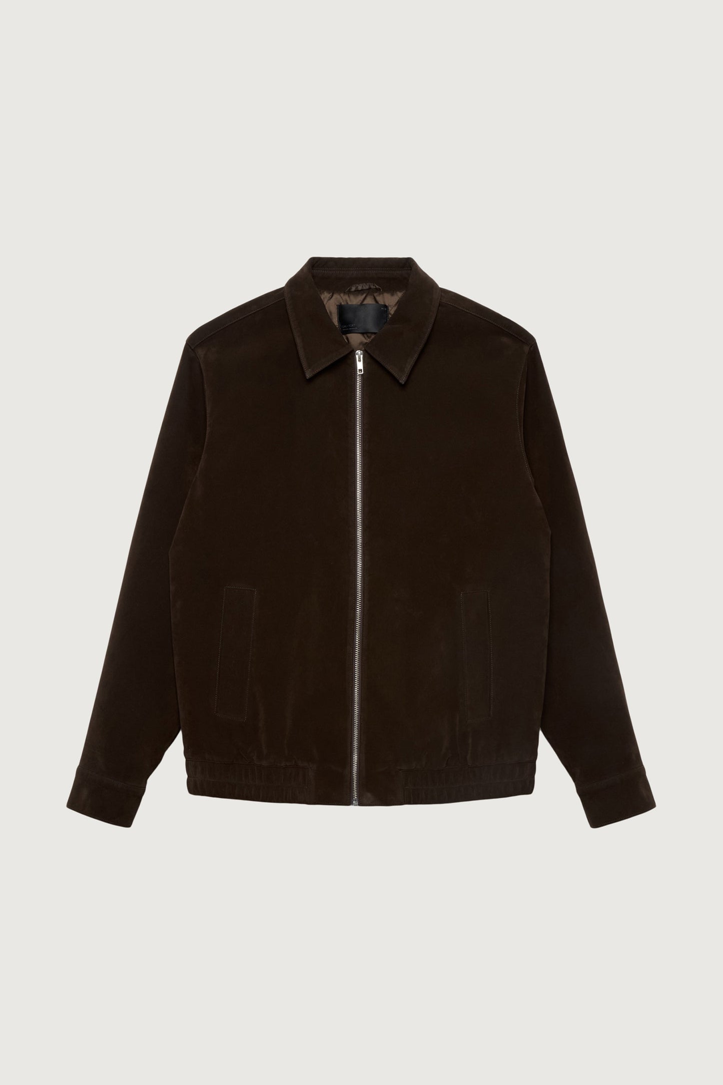 CLASSIC VEGAN SUEDE JACKET