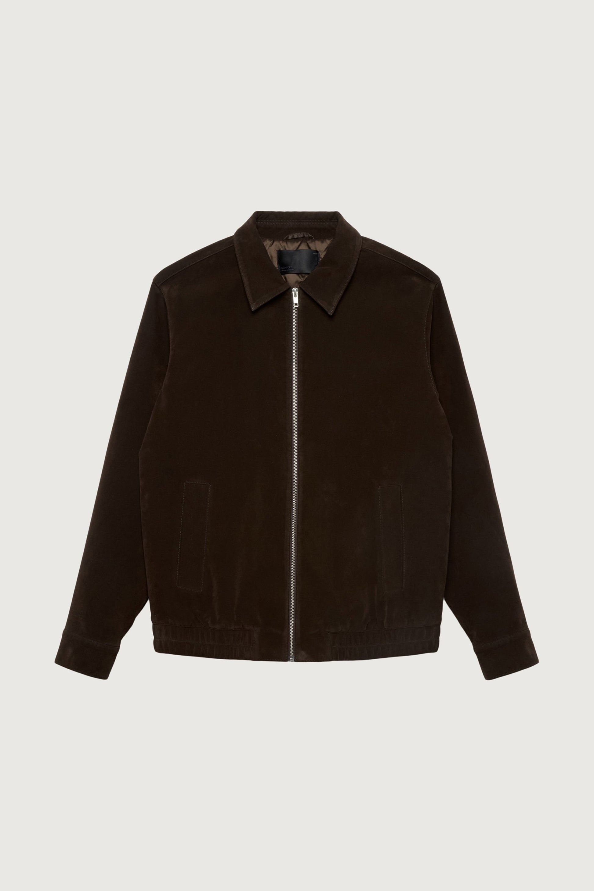 CLASSIC VEGAN SUEDE JACKET