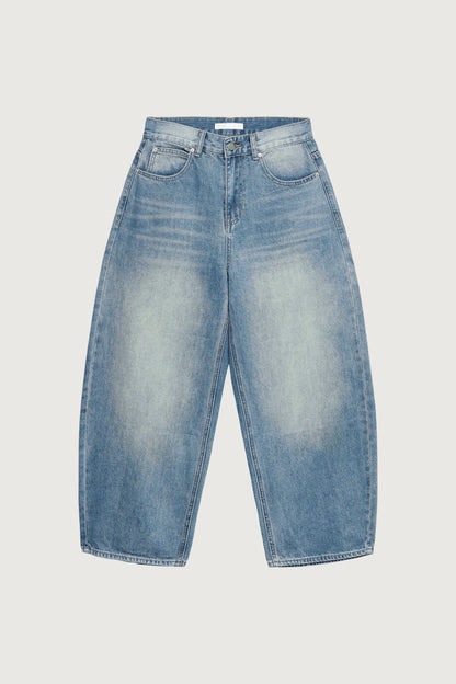 27" CURVE LEG MID RISE DENIM JEAN