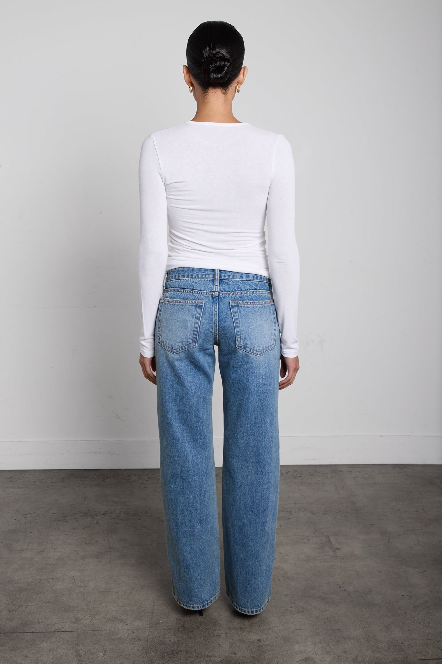 VINTAGE WASH STRAIGHT JEAN