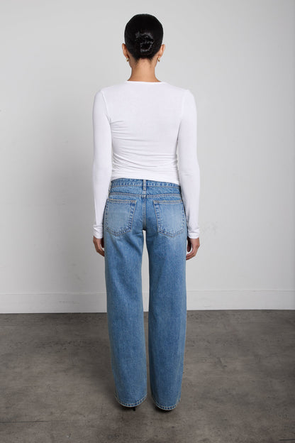 VINTAGE WASH STRAIGHT JEAN