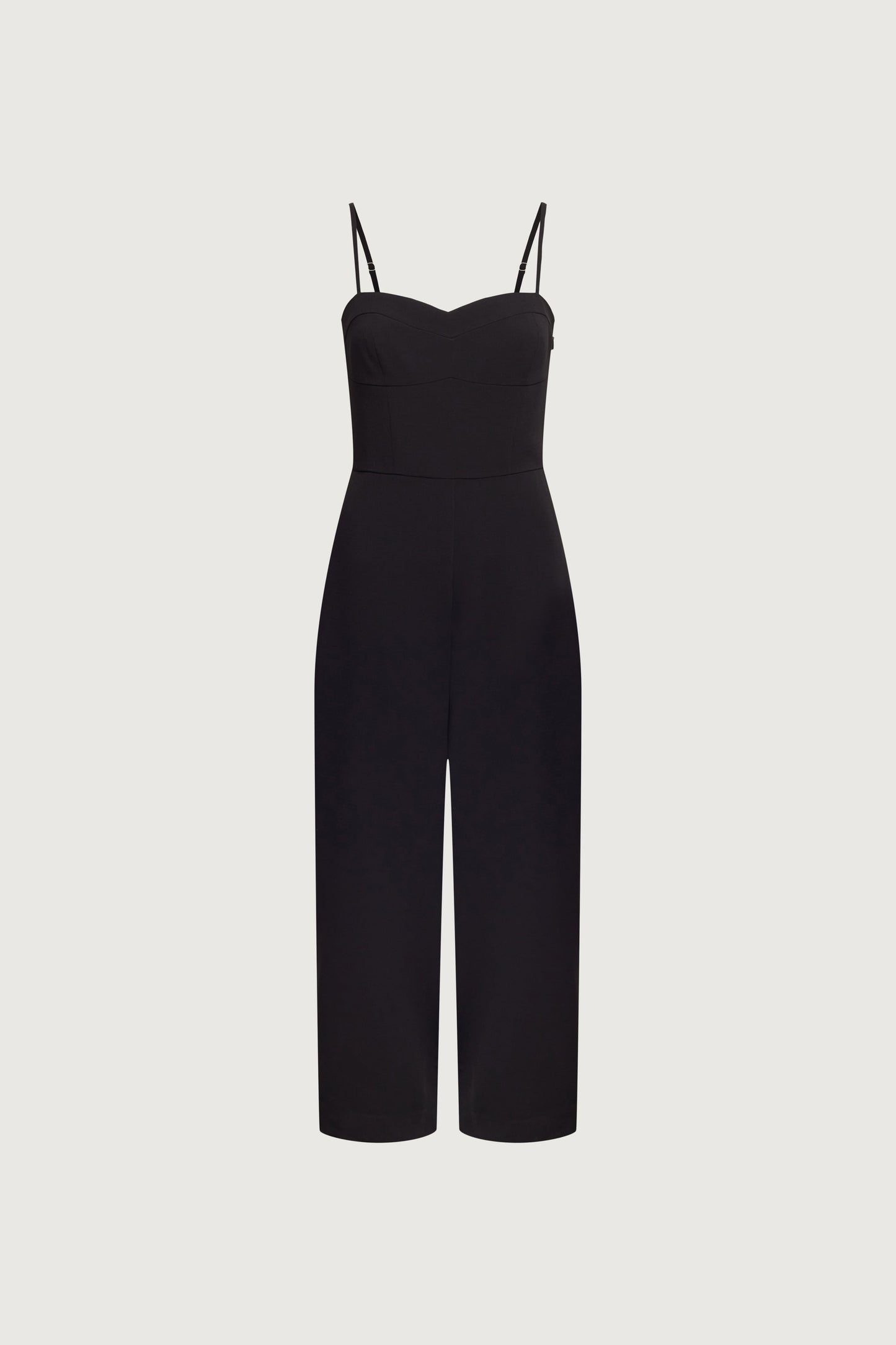 SWEETHEART NECKLINE STRAIGHT LEG JUMPSUIT