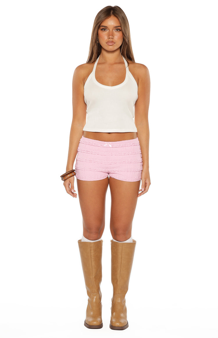 Leo Pink Micro Shorts