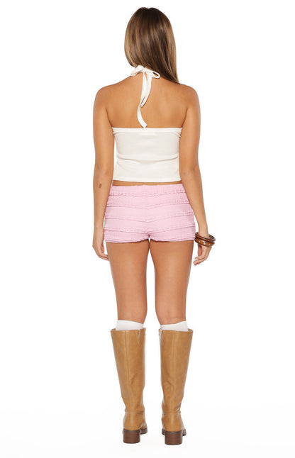 Leo Pink Micro Shorts