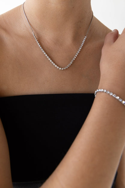 SPARKLY SLIP BEAD NECKLACE