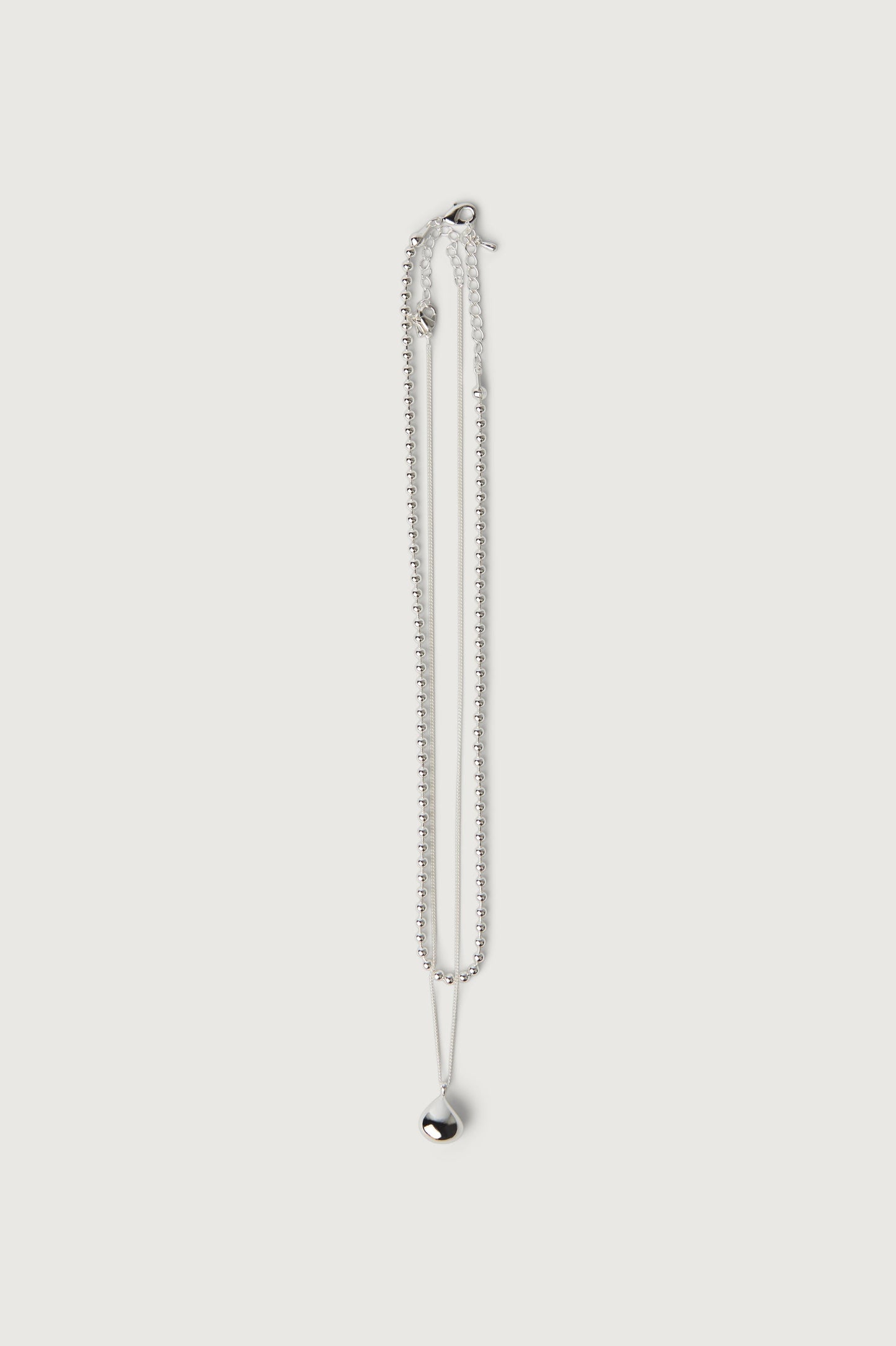 LAYERED HEART PENDANT NECKLACE