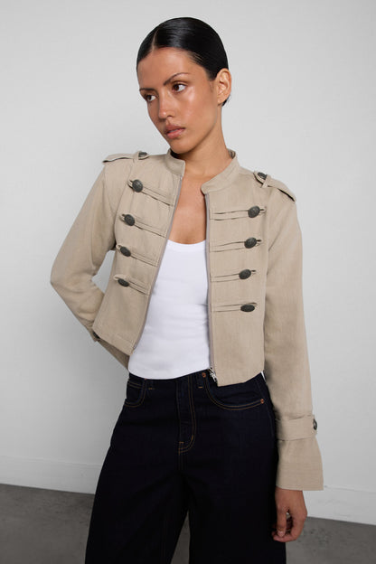 CROPPED MILITARY JACKET