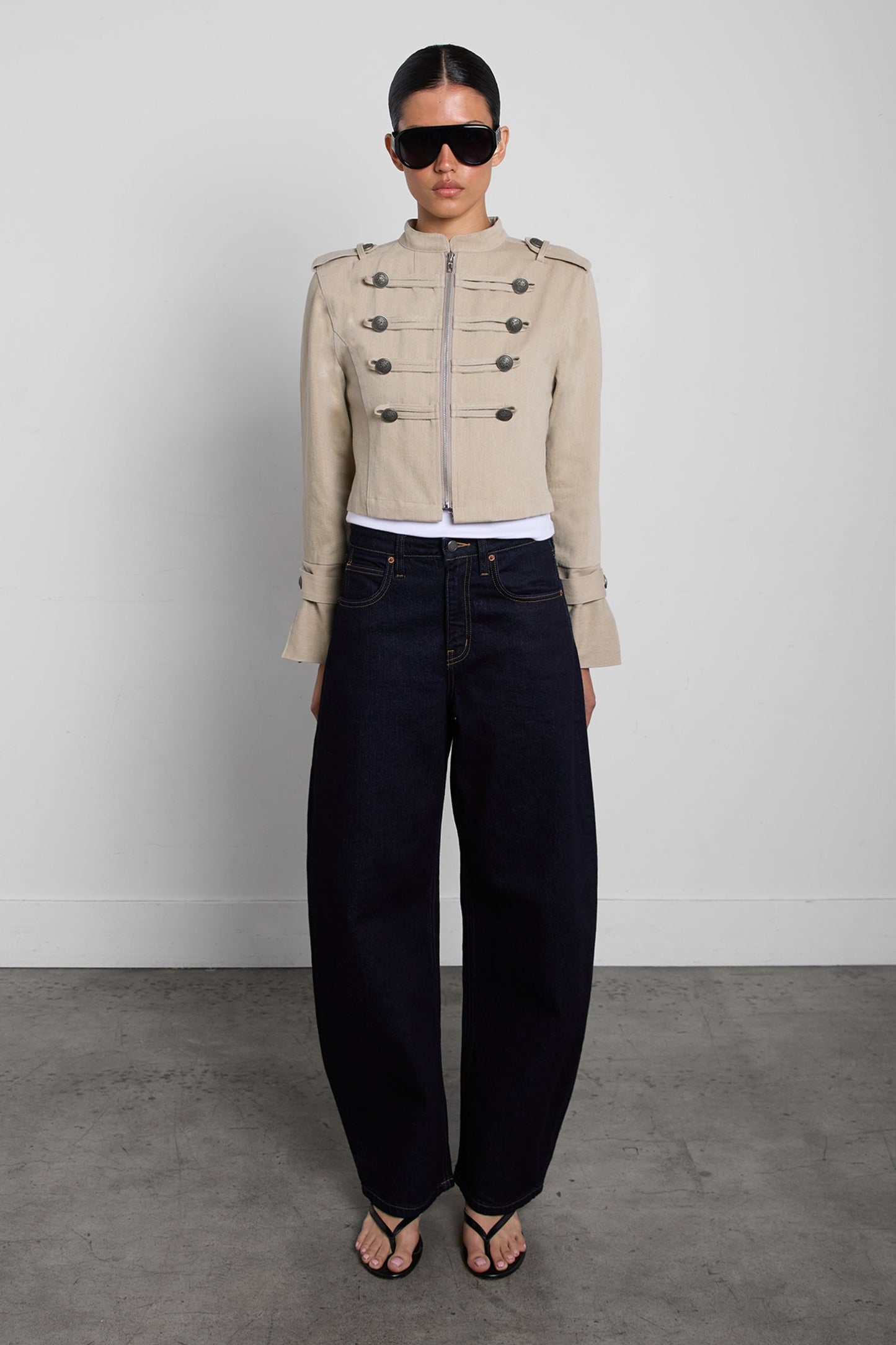 CROPPED MILITARY JACKET