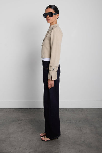 CROPPED MILITARY JACKET