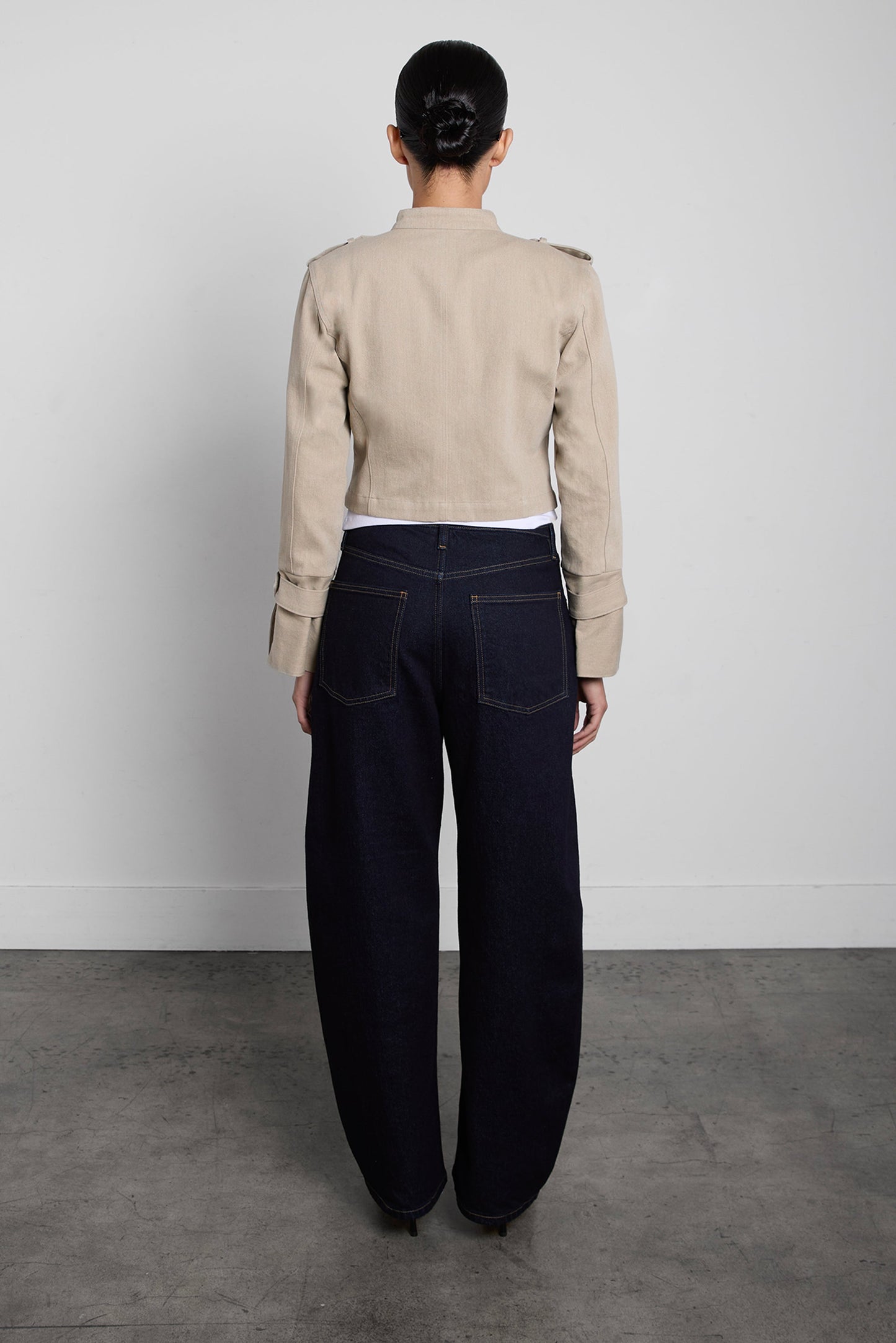 CROPPED MILITARY JACKET