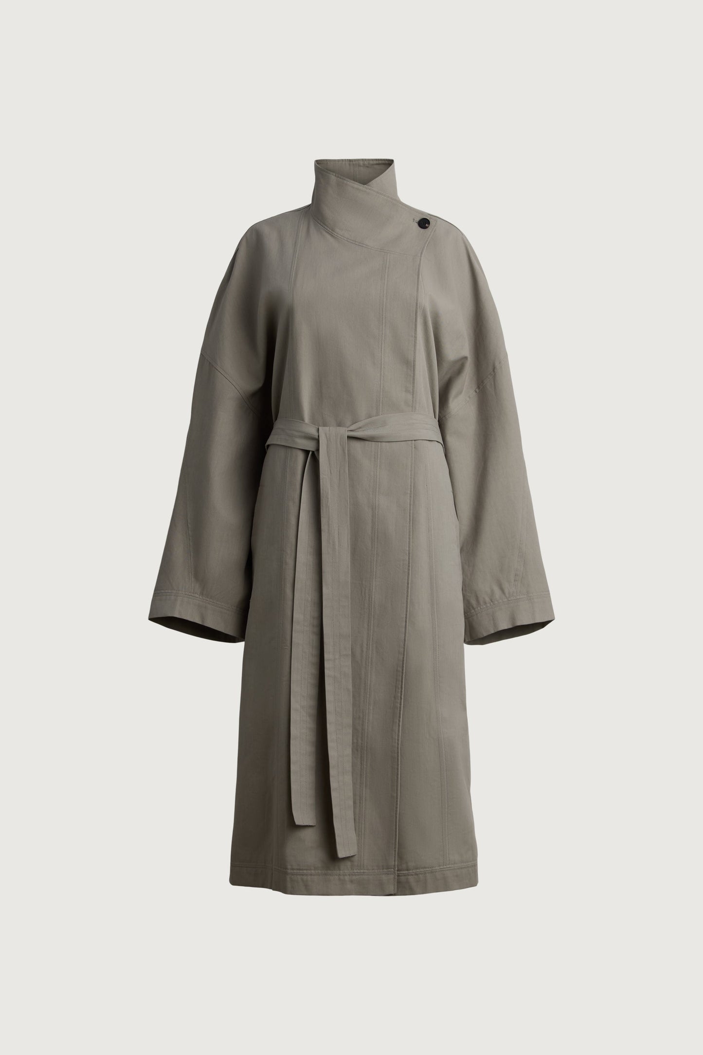 OVERSIZED OPEN FRONT COAT