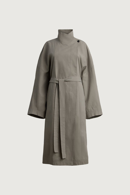 OVERSIZED OPEN FRONT COAT