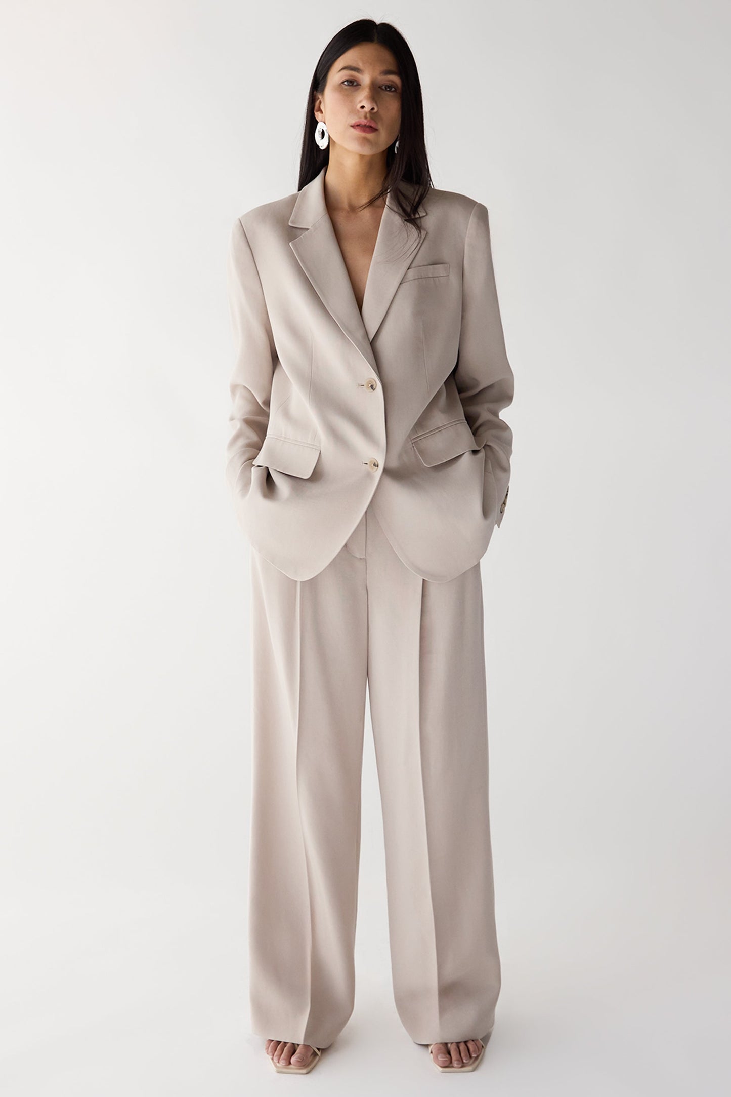 HIGH RISE STRAIGHT LEGTENCEL TROUSER