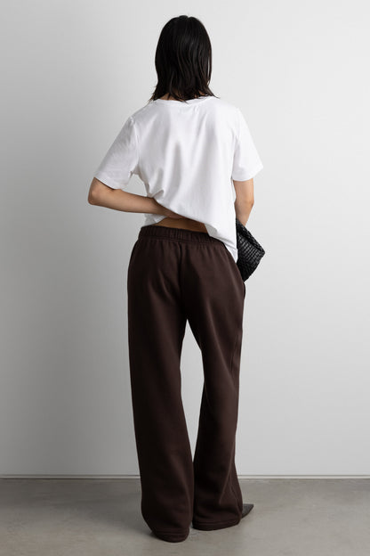 FLEECE STUDIO SWEATPANT WITH SHOCKCORD HEM