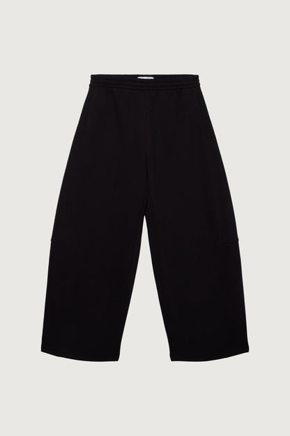 FLEECE STUDIO BARREL LEG SWEATPANT