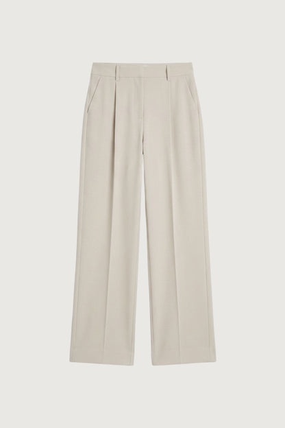 MID-RISE WIDE LEG SUITING TROUSER