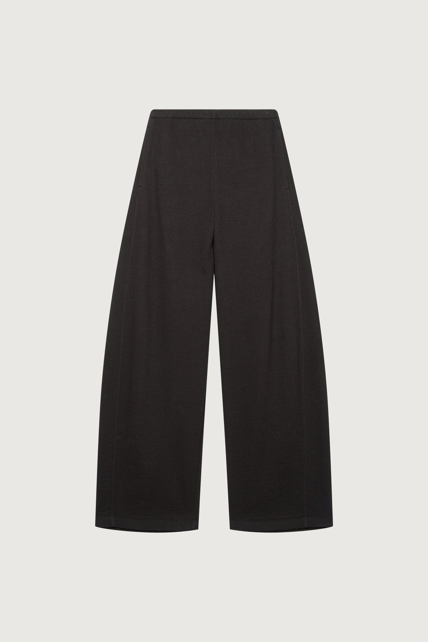ELASTIC WAIST BARREL PANT
