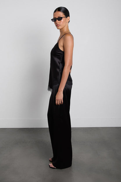 SATIN DRAWSTRING PANT
