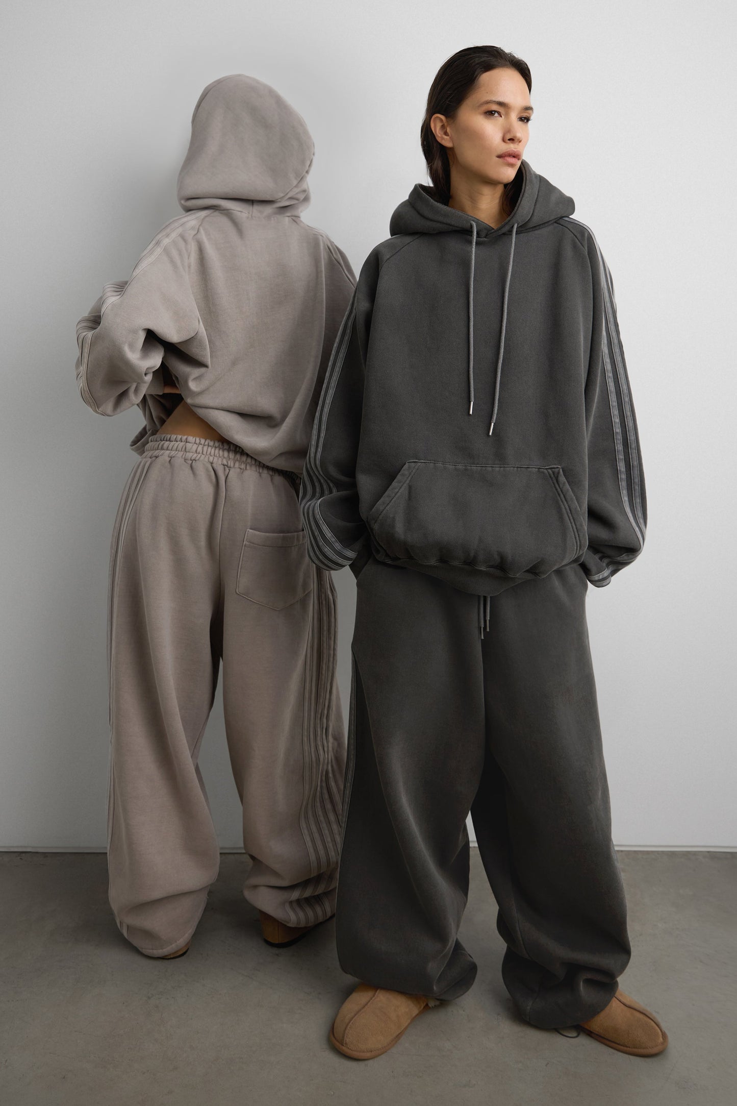 FLEECE STUDIO BOYFRIEND TRACK SWEATPANT