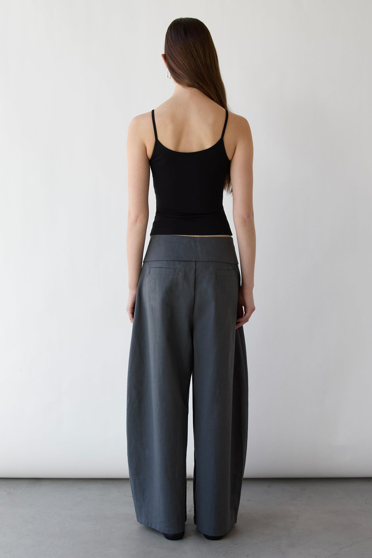 FOLD-OVER WAIST PANT