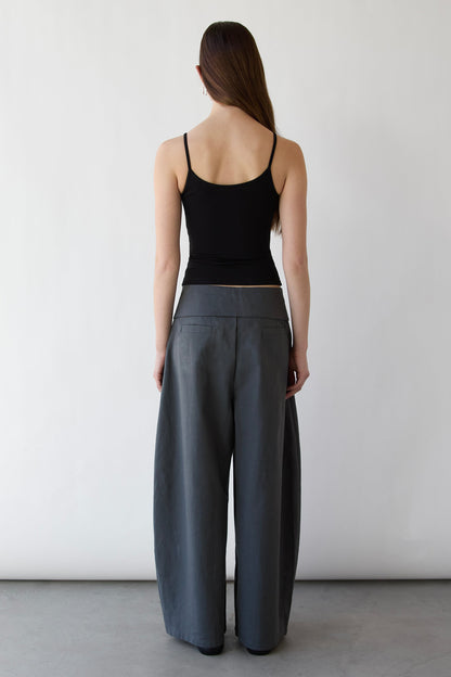 FOLD-OVER WAIST PANT