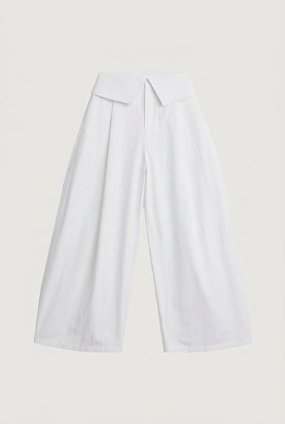FOLD-OVER WAIST PANT