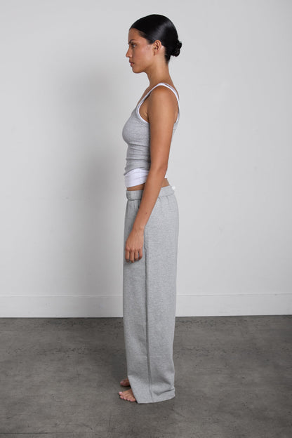 RELAXED ELASTIC WAIST LOUNGE PANT