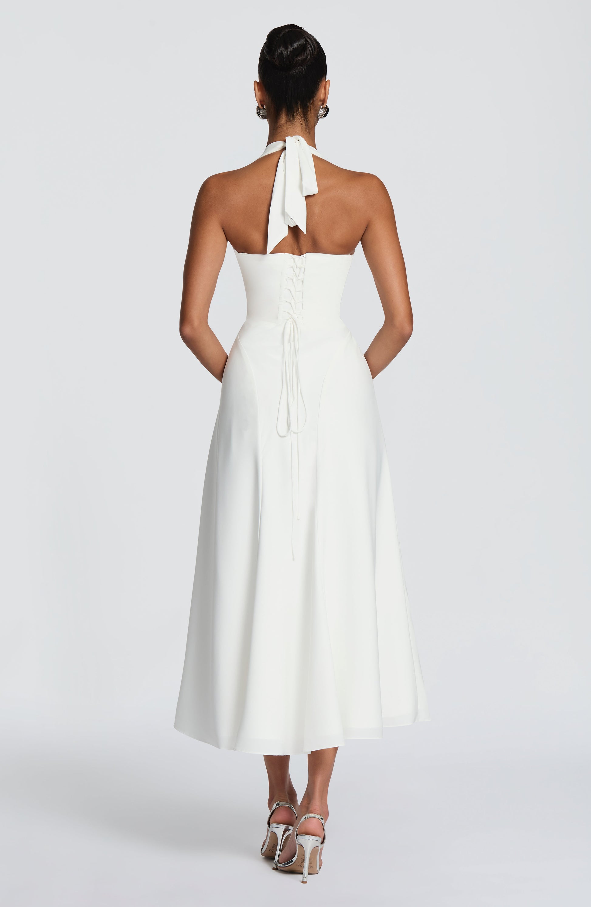 Hayden Midi Dress - Ivory
