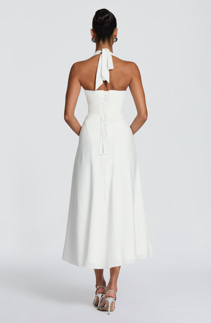 Hayden Midi Dress - Ivory