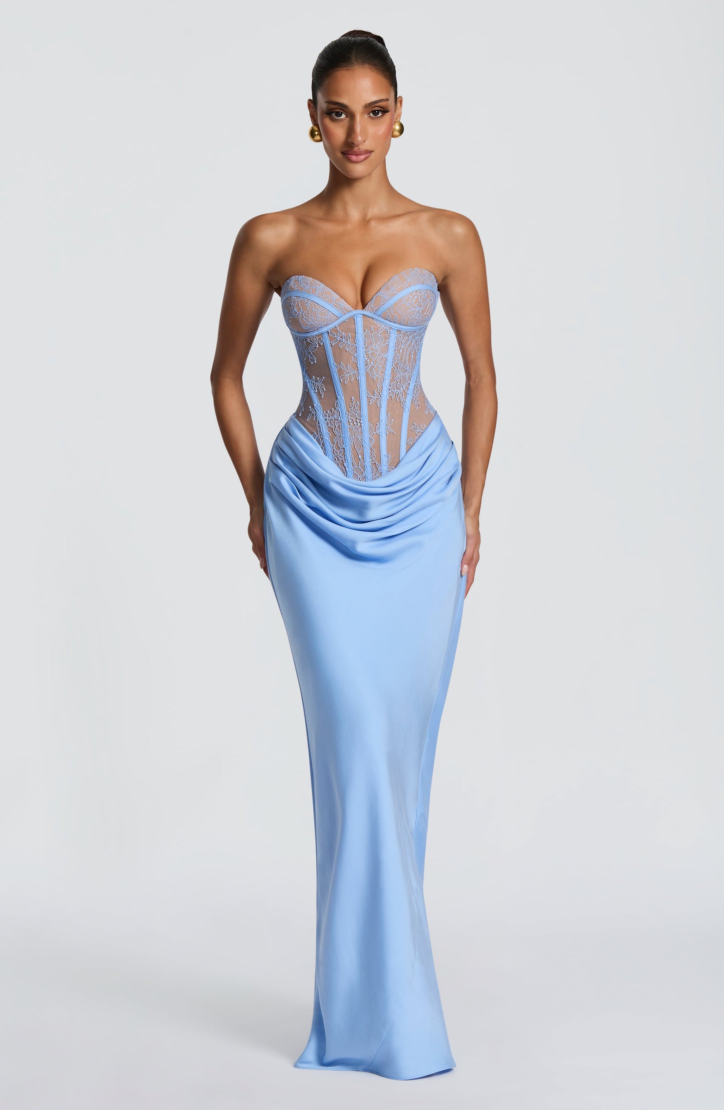 Kathleen Maxi Dress - Powder Blue