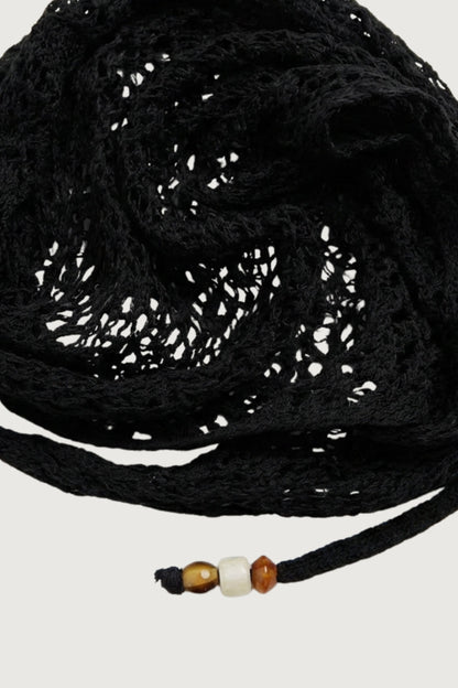 LACE KNIT TEXTURED SCARF