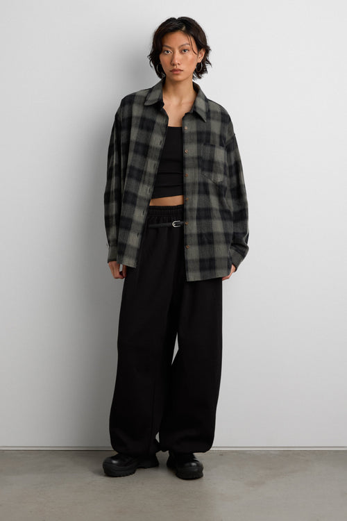 VINTAGE PLAID BUTTON UP SHIRT