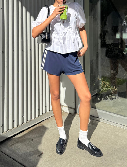 DOUBLE STRIPE JERSEY SHORT