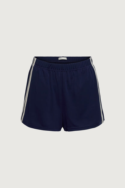 DOUBLE STRIPE JERSEY SHORT