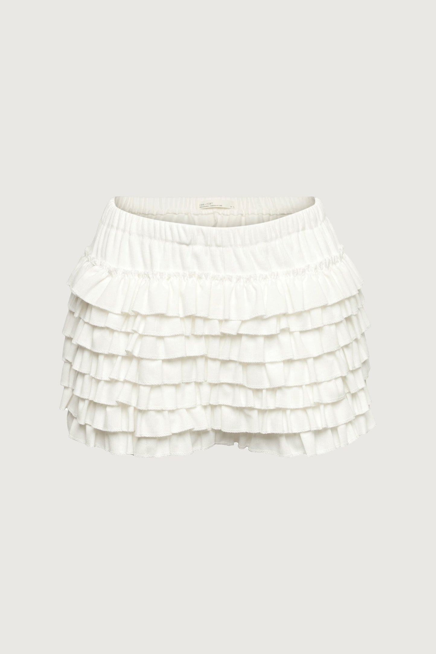 RUFFLE TIERED MINI BLOOMER SHORT